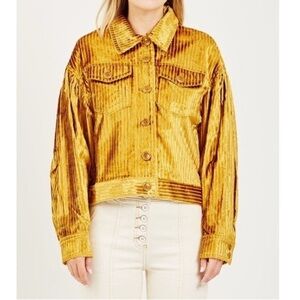 Ulla Johnson Brooks corduroy soft gold Women's Jacket